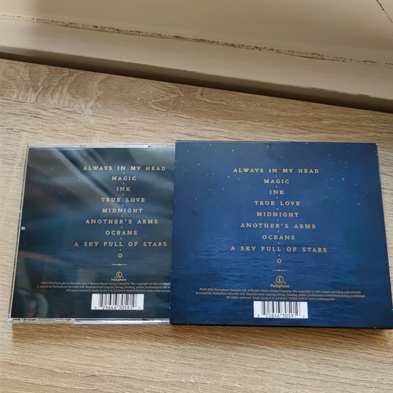 Coldplay Ghost Stories CD fisico album