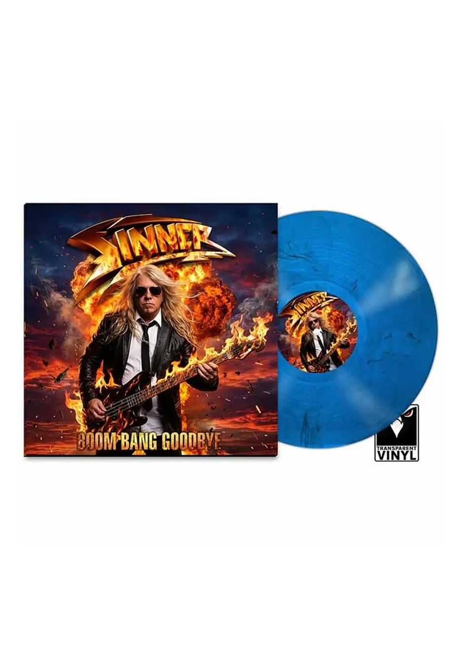 Sinner Boom Bang Goodbye vinile marbled hard rock