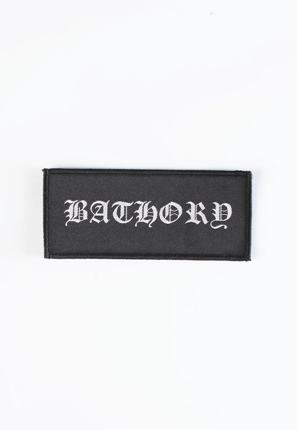 Bathory Logo patch nera onesize black metal