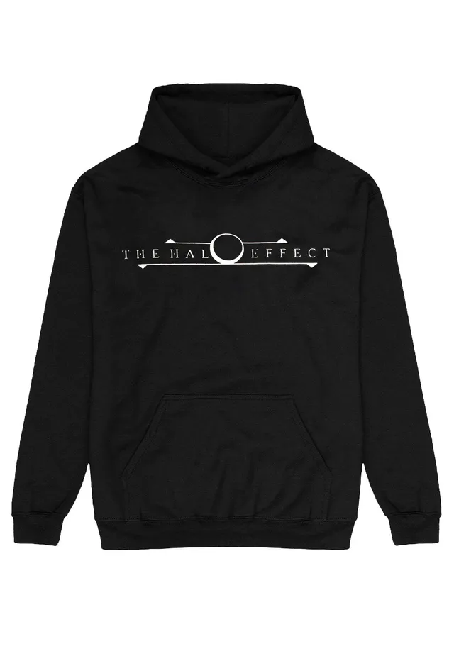 The Halo Effect Skull Sun felpa nera con cappuccio death metal