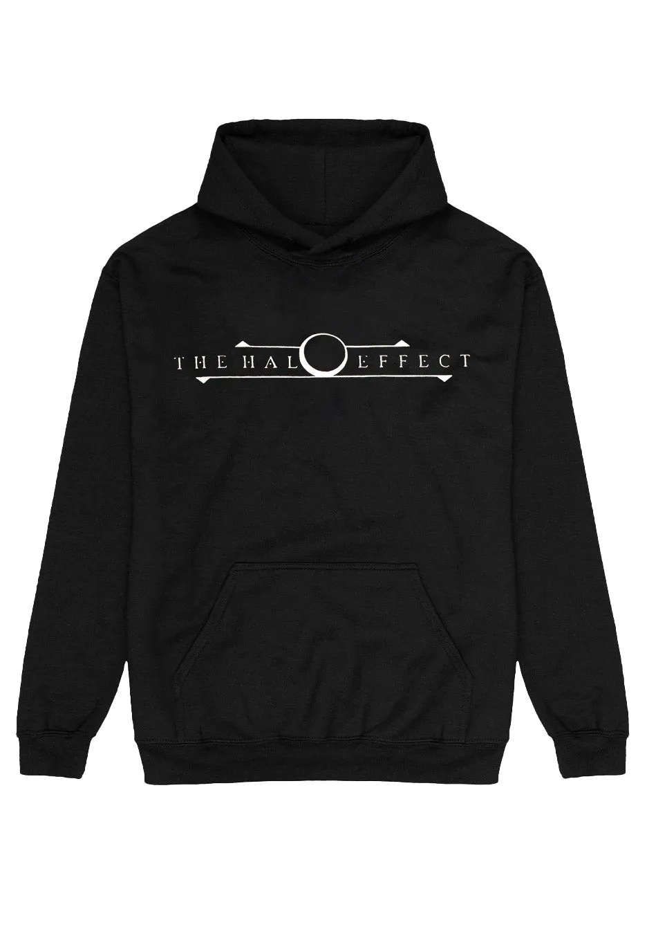 The Halo Effect Skull Sun felpa nera con cappuccio death metal