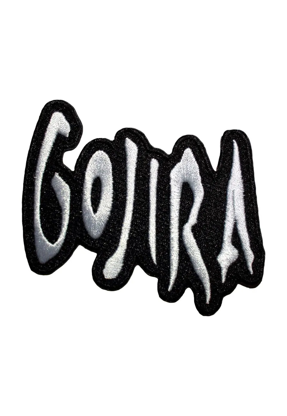 Gojira Logo Patch Toppa Nera Bianca Death Metal Onesize