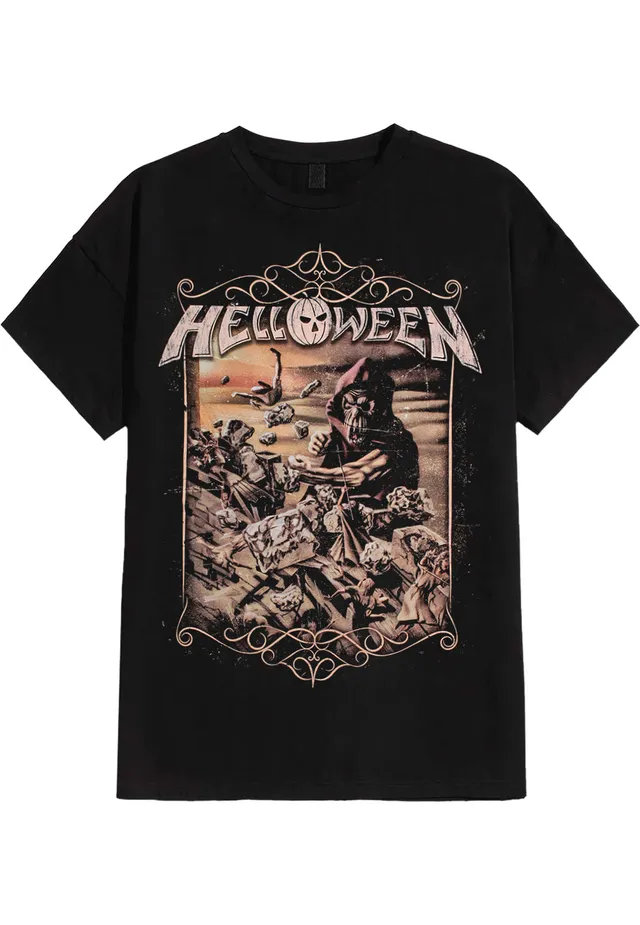 Helloween Vintage Classics Jericho T-Shirt nera uomo