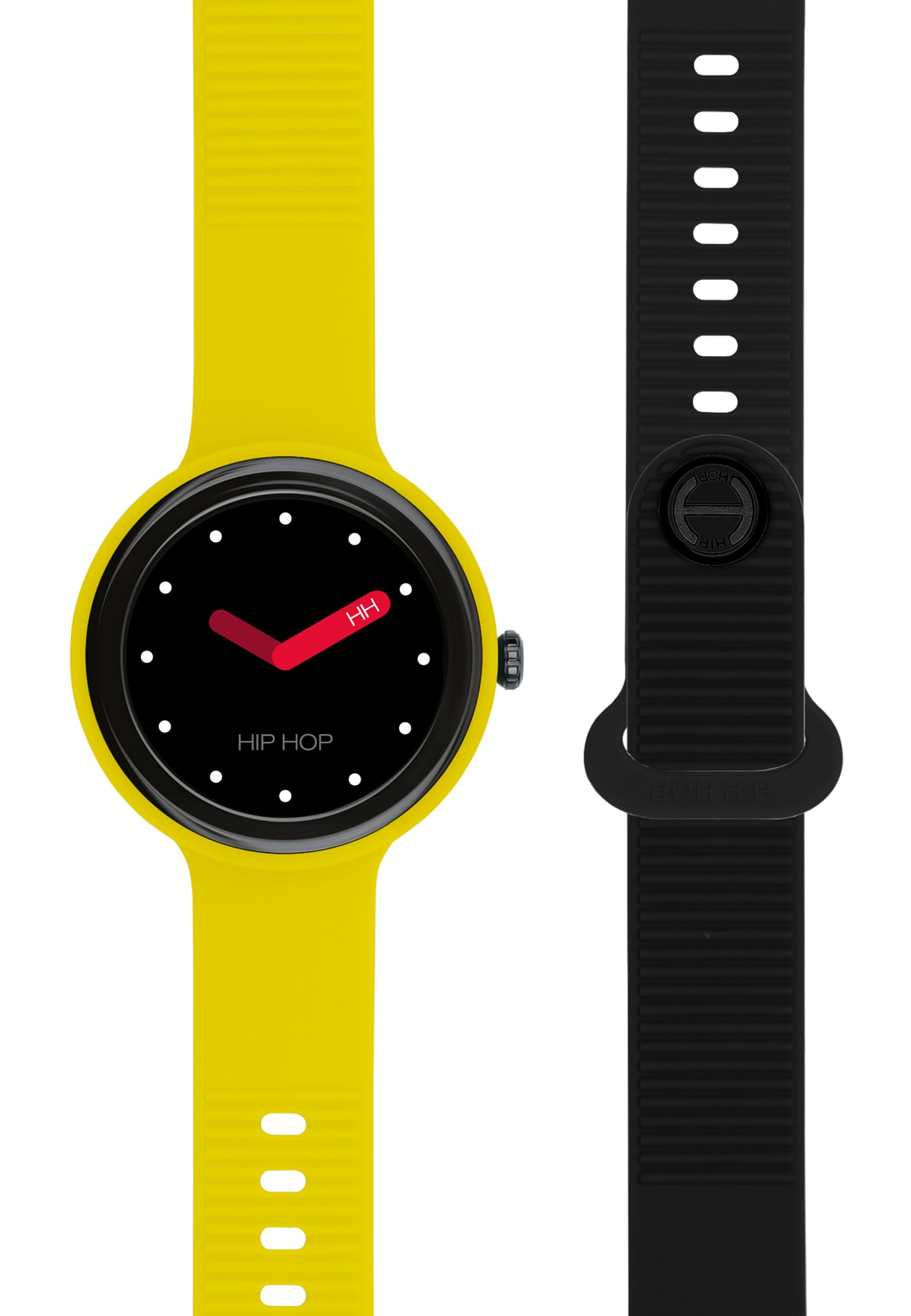Hip Hop Hero.Next Smartwatch Uomo Giallo Nero 41mm