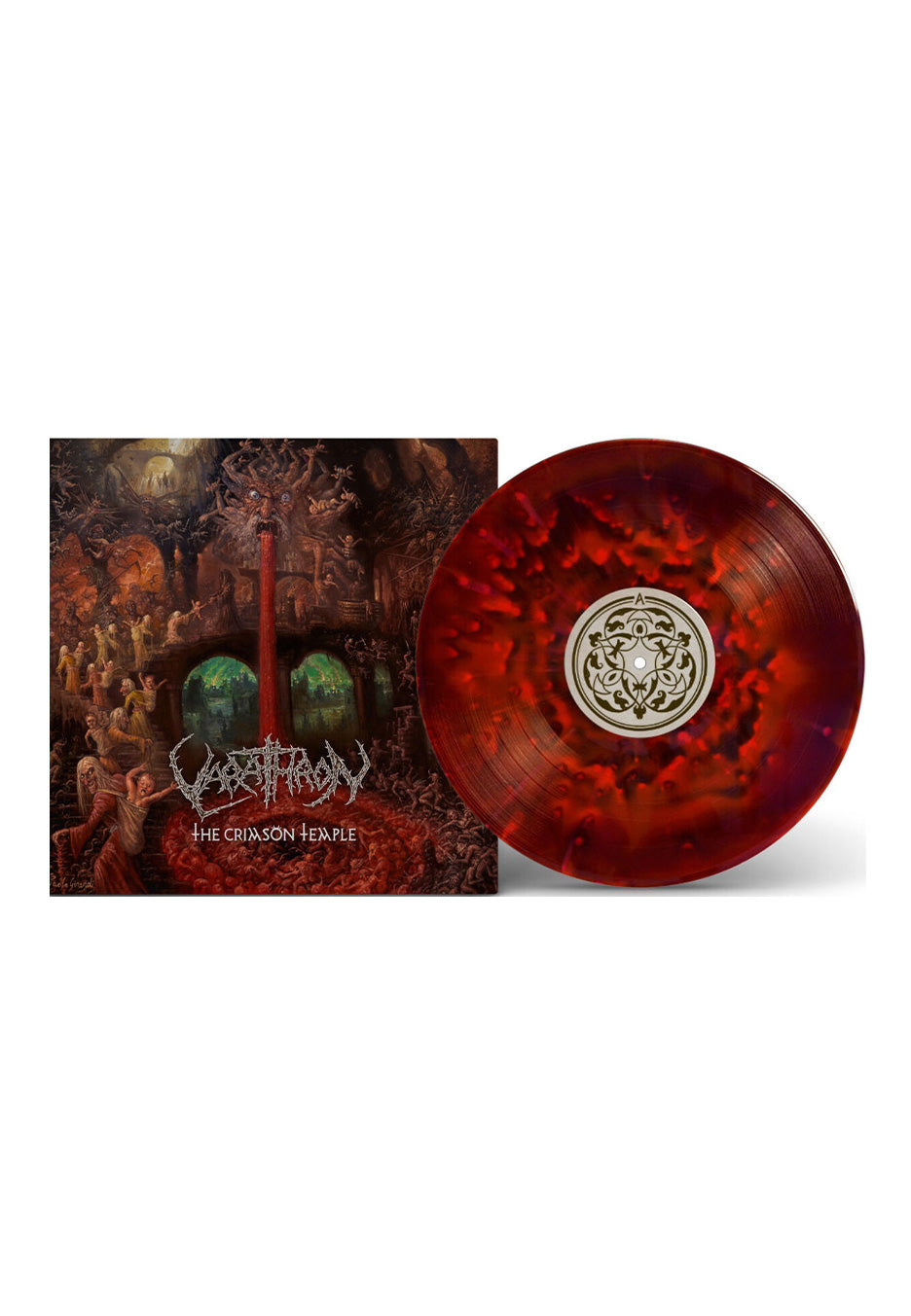 Varathron The Crimson Temple vinile LP rosso cremisi