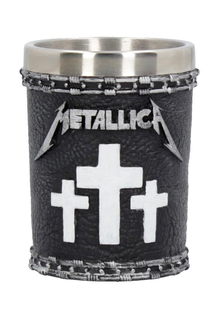 Metallica Master Of Puppets bicchierino shot vetro onesize