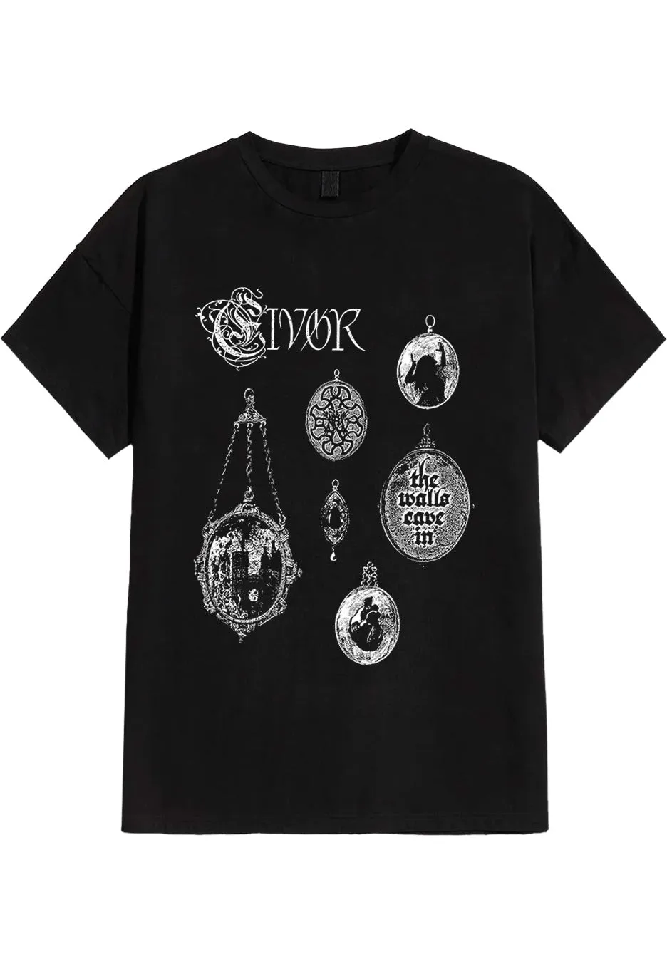 Eivør Ex Voto T-Shirt Maglietta Nera Uomo