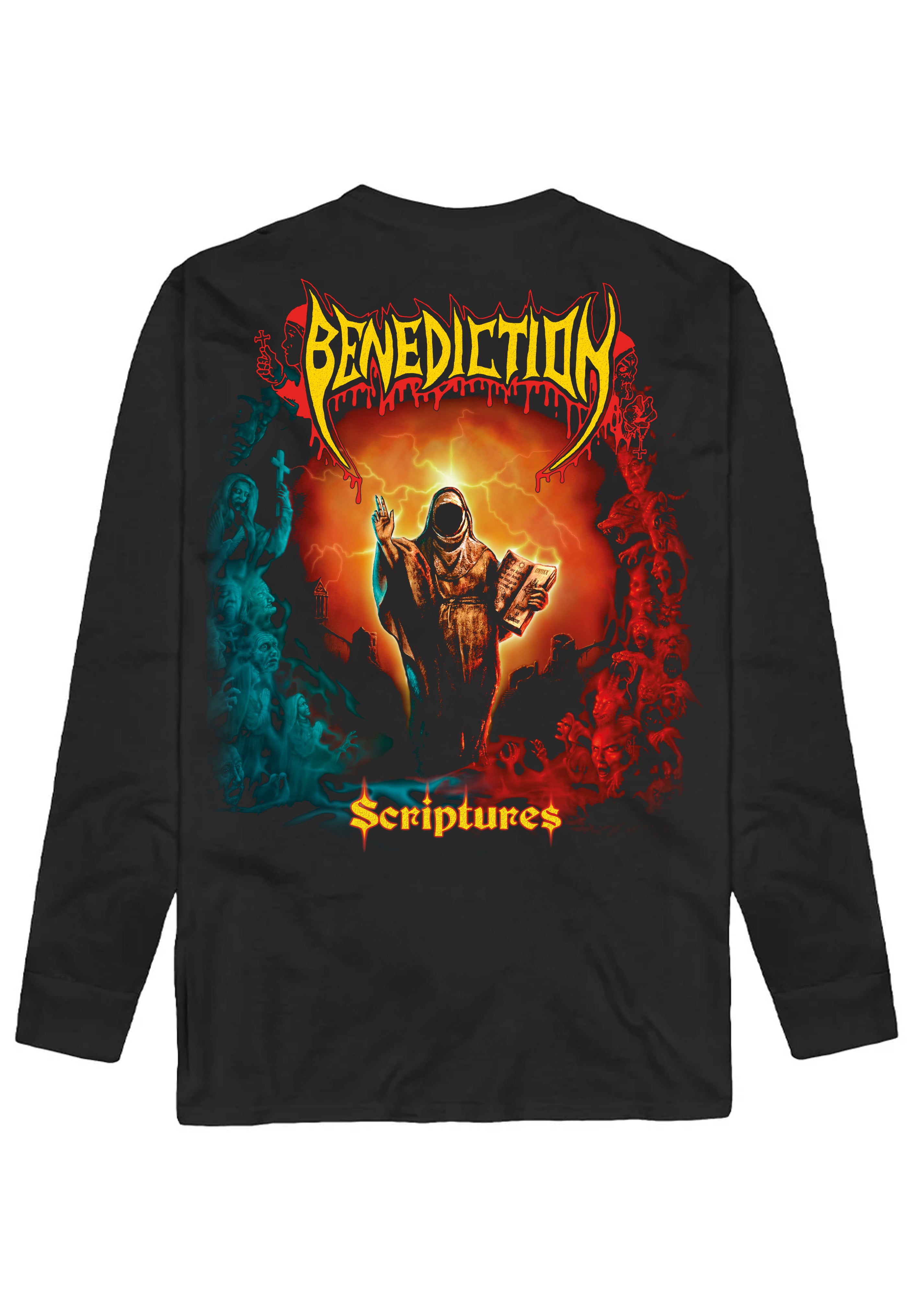 Benediction Scriptures longsleeve nero death
