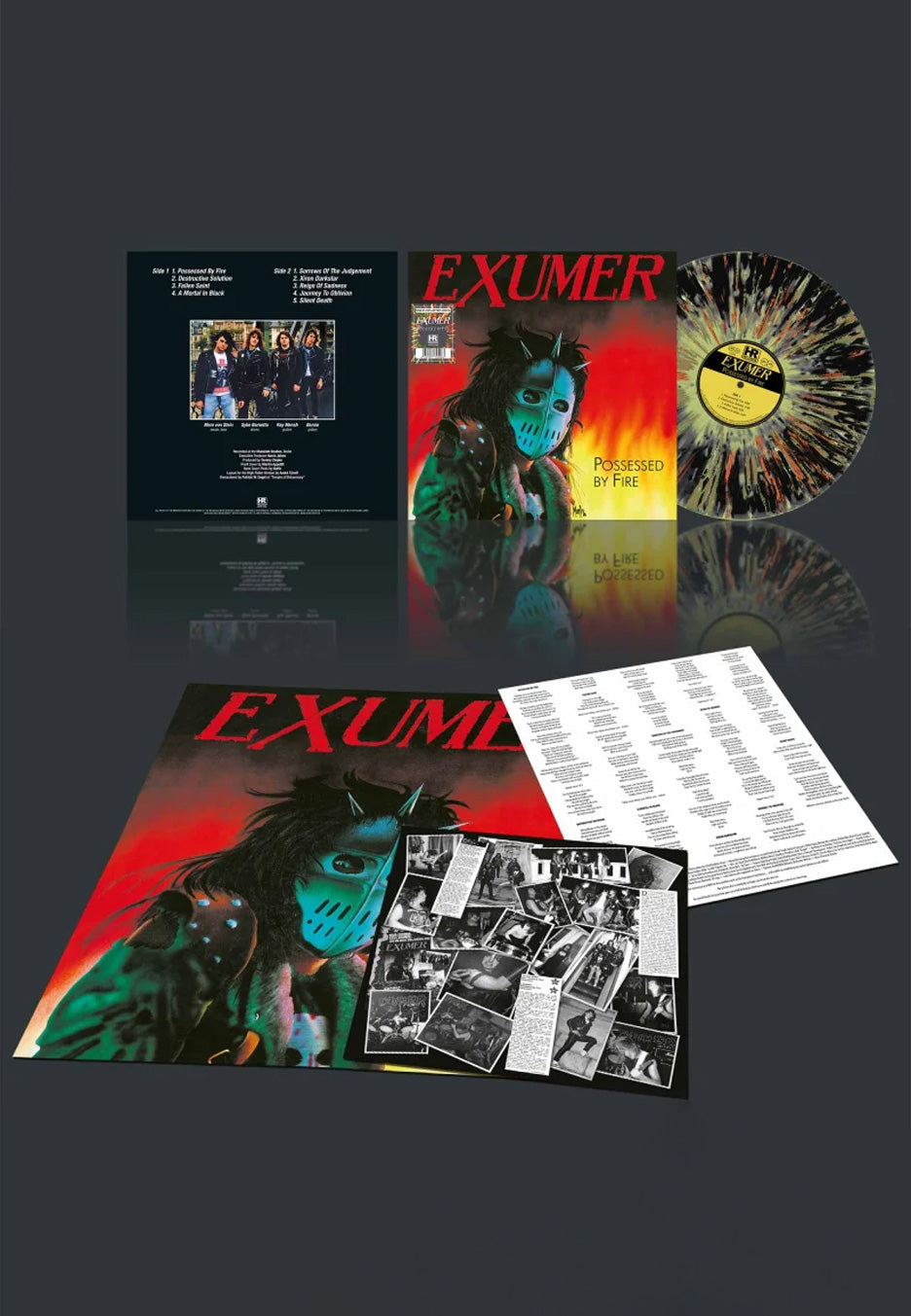 Exumer Possessed By Fire vinile splatter thrash limitato