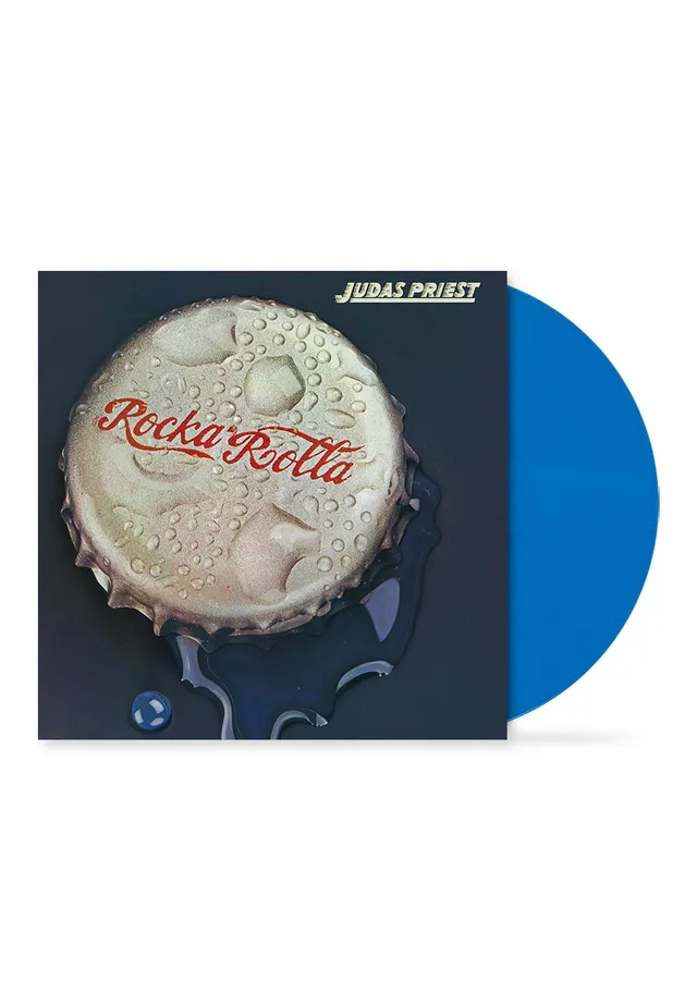 Judas Priest Rocka Rolla vinile LP blu heavy metal
