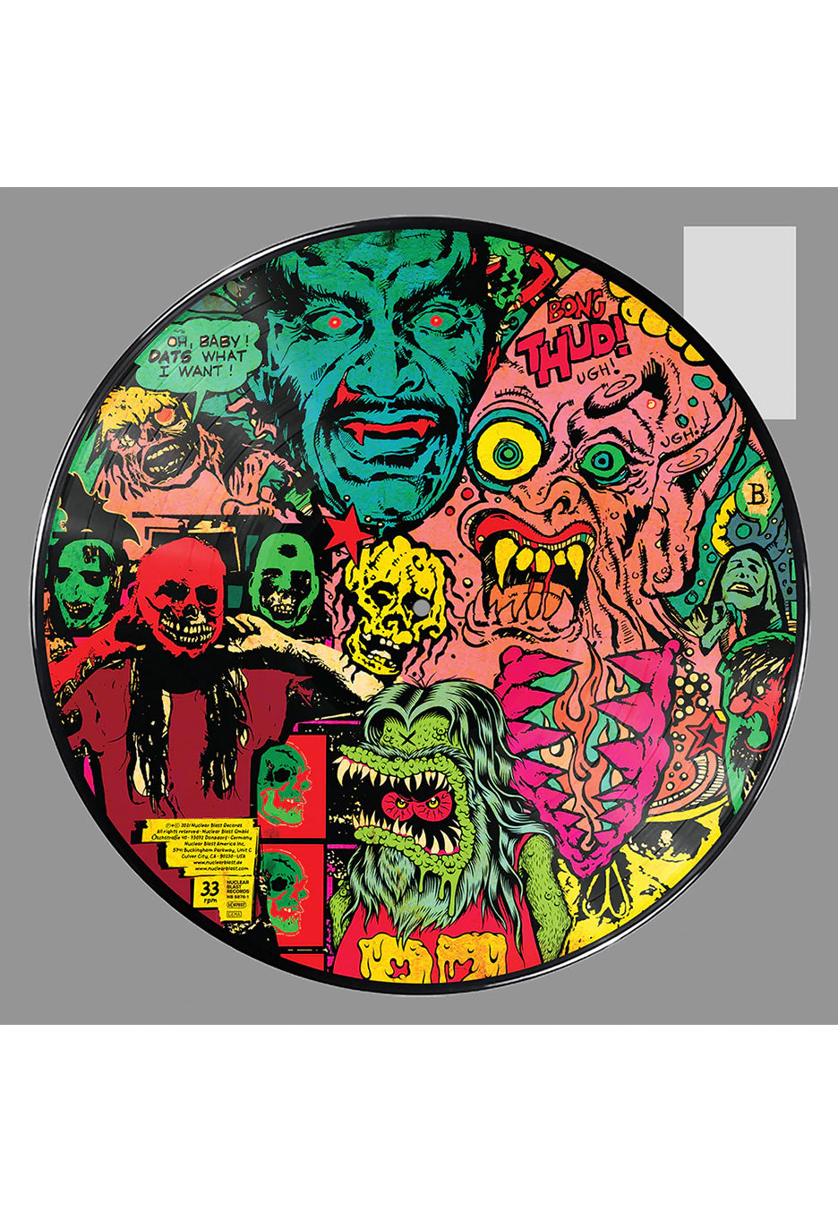 Rob Zombie Lunar Injection picture disc vinile LP