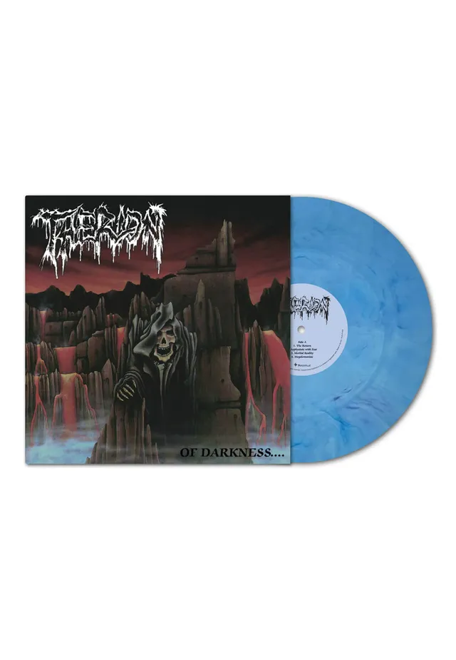 Therion Of Darkness 35th Anniversary LP Blu Marmorizzato