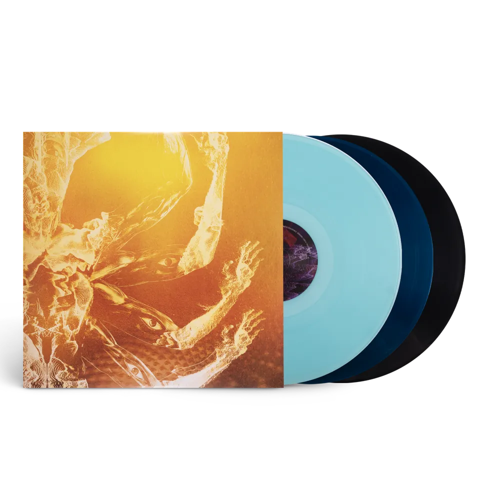 Tool Fear Inoculum Vinile 3LP Blu 180g con Poster