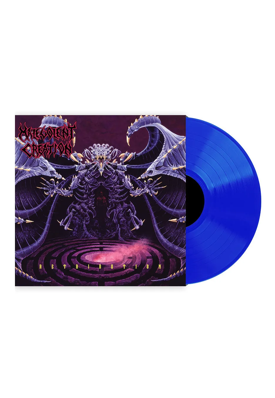 Malevolent Creation Retribution vinile LP blu