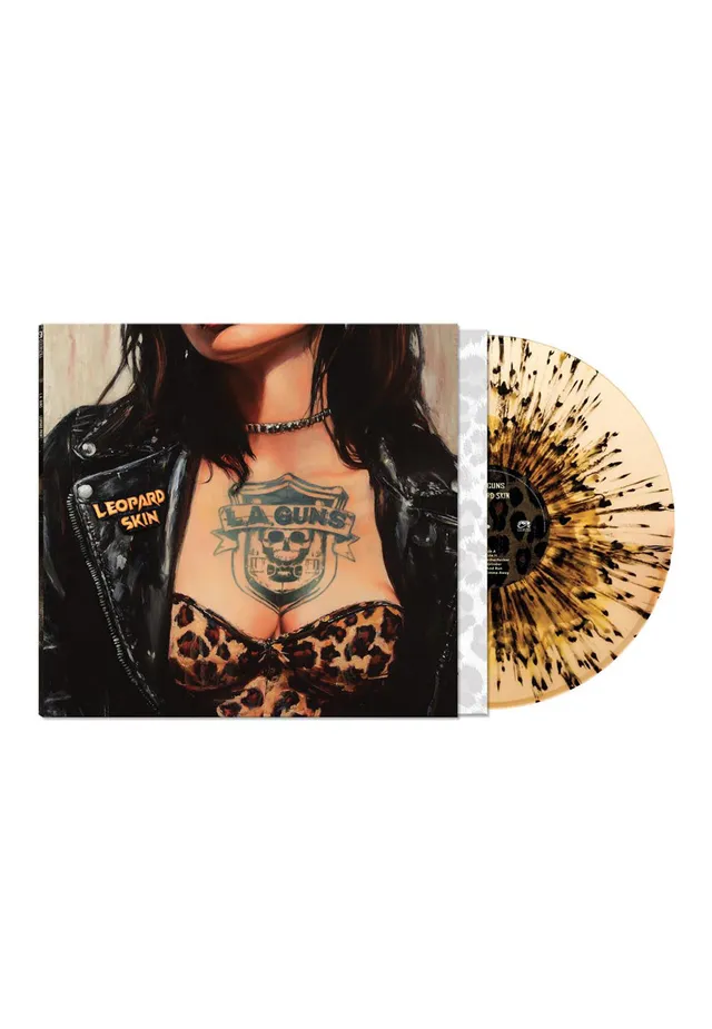 L.A. Guns Leopard Skin vinile LP splatter limitato