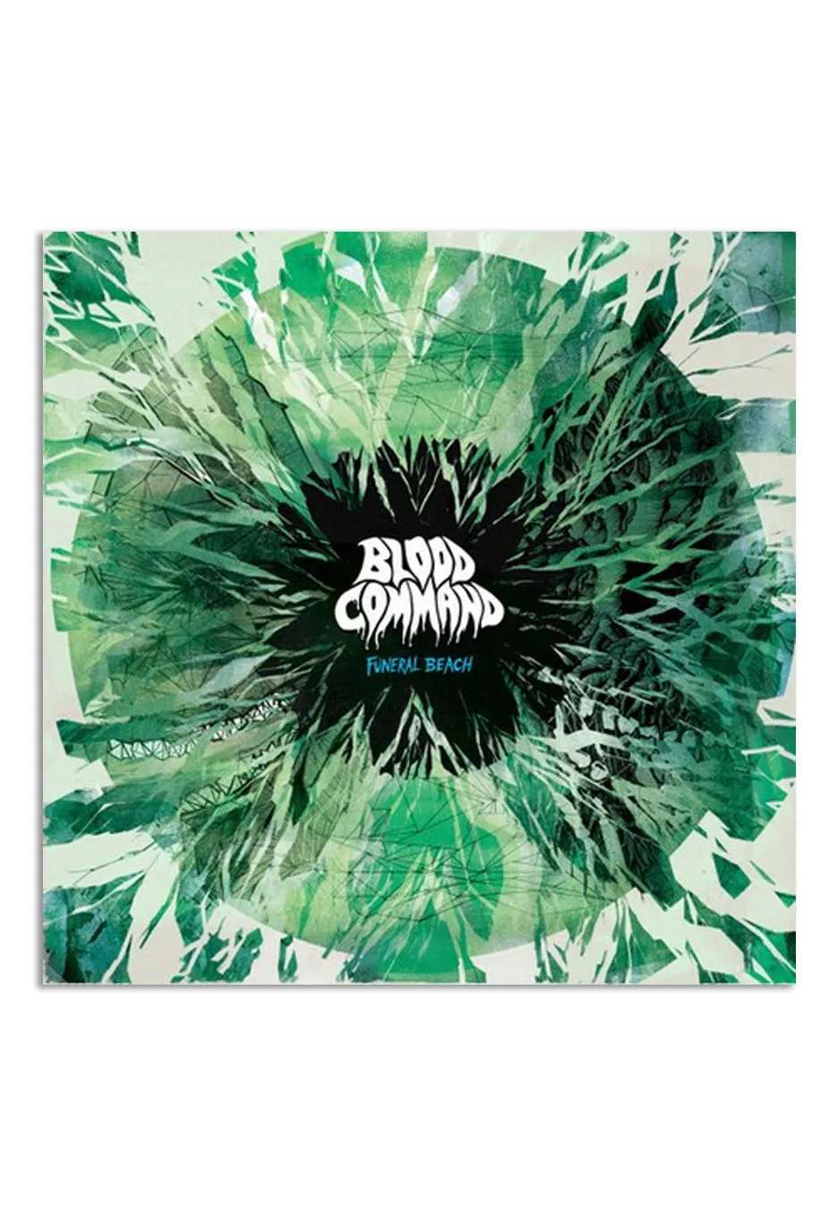 Blood Command Funeral Beach vinile verde metalcore