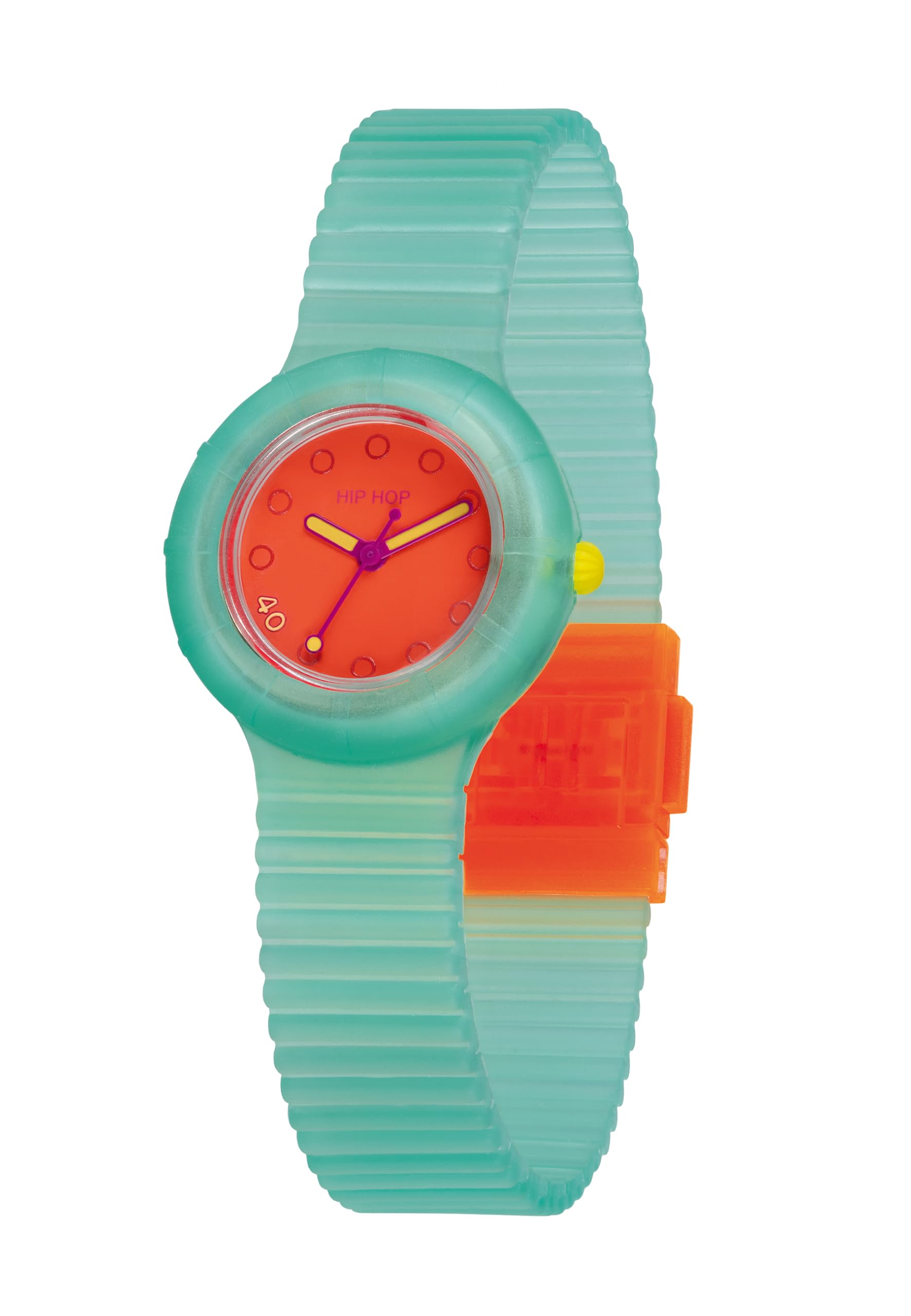 Hip Hop Hero 32 orologio donna viola 32 mm luminoso
