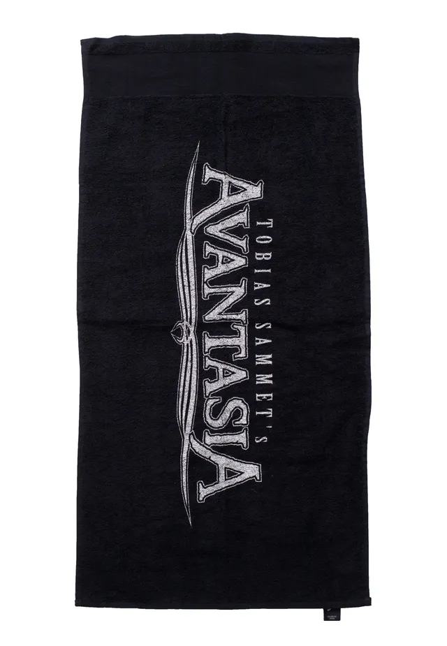 Avantasia Logo Towel Asciugamano Nero Onesize Power Metal