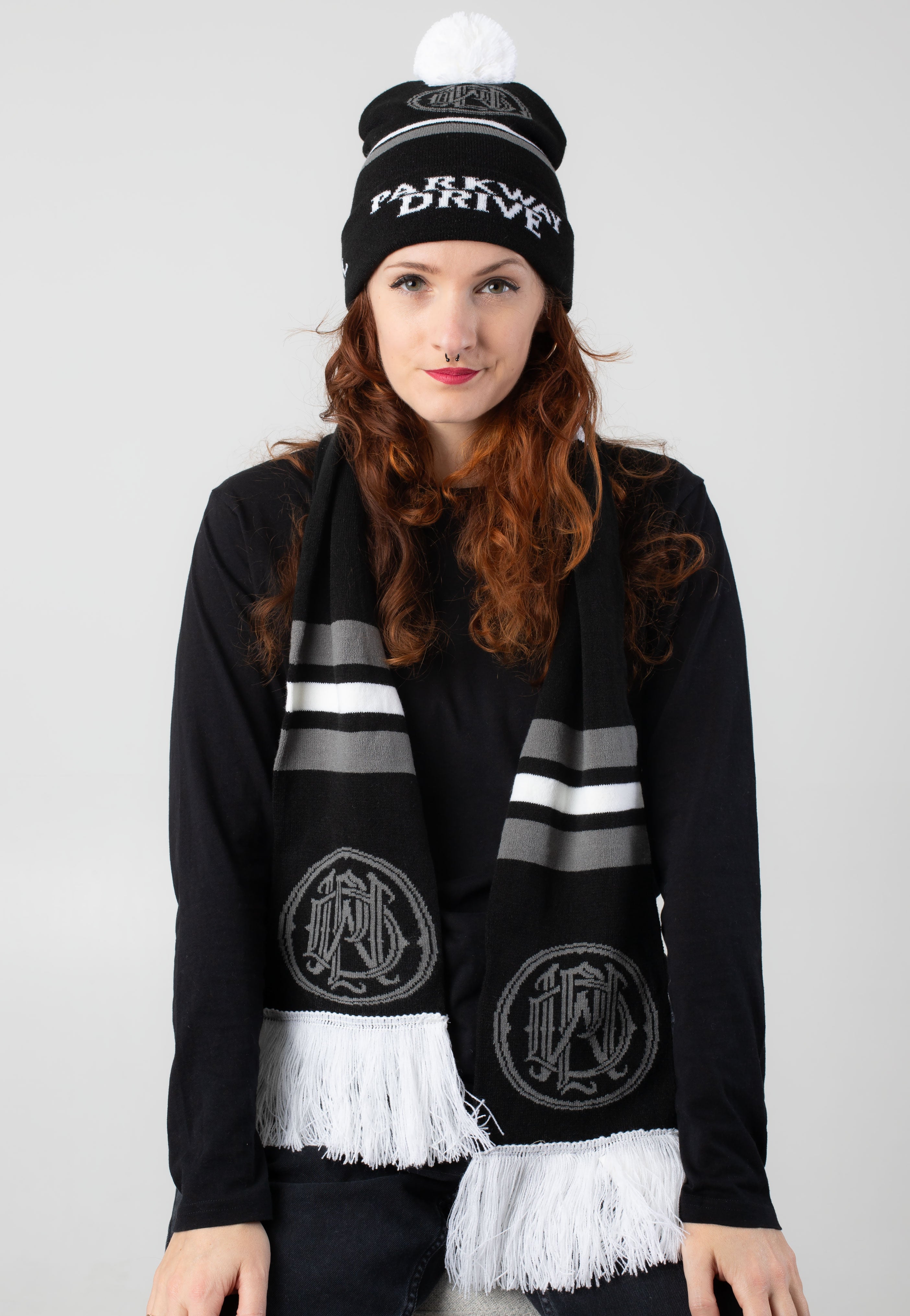 Parkway Drive Darker Still Sciarpa nera knit onesize