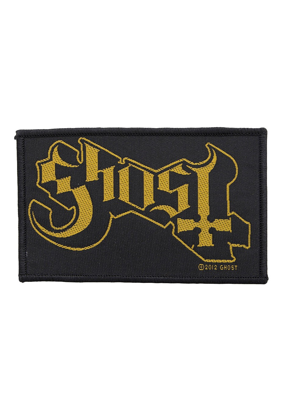 Ghost Logo Patch Toppa Nera Onesize