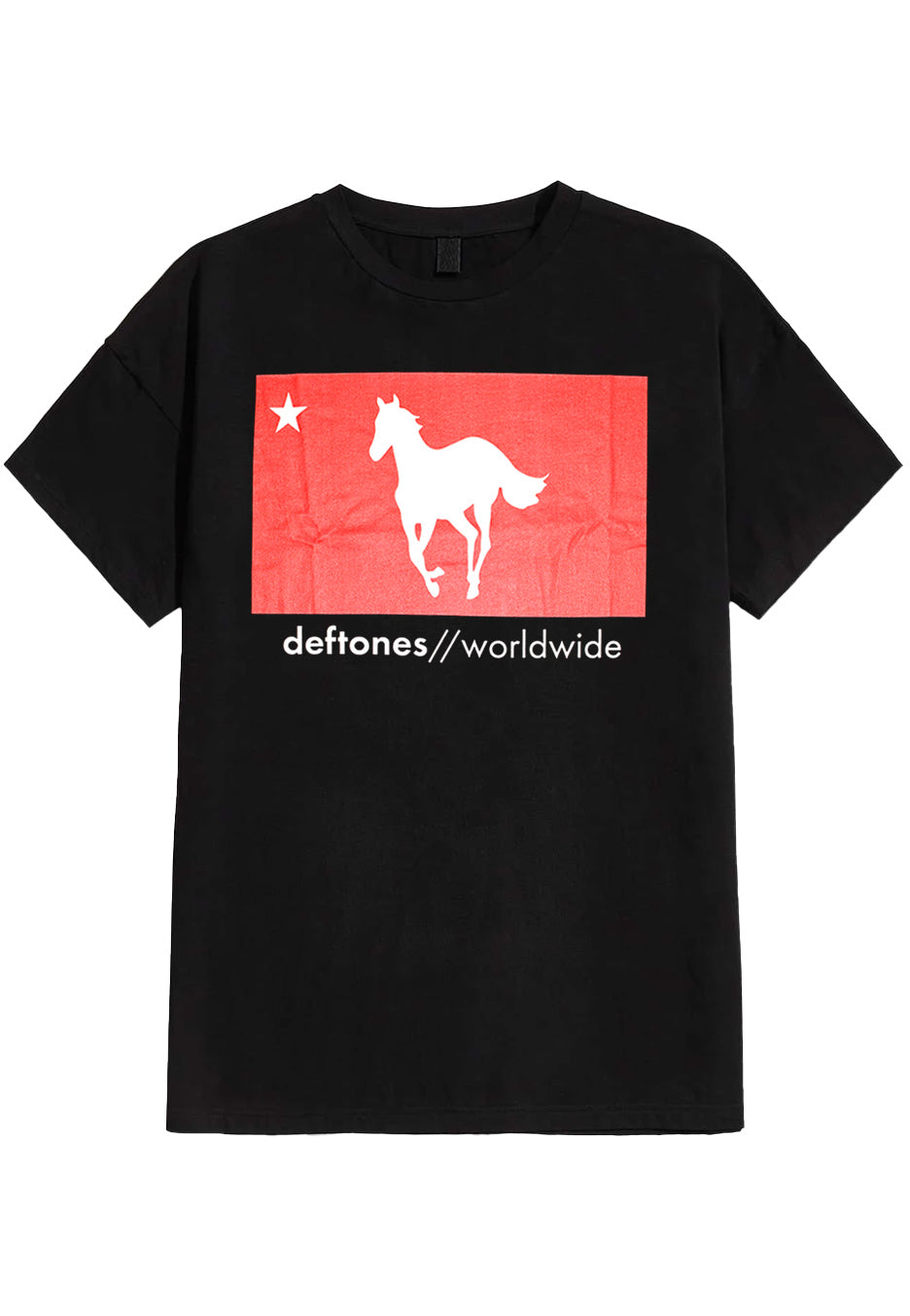 Deftones Worldwide T-Shirt uomo nera manica corta