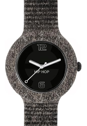 Hip Hop X Man orologio uomo nero tessuto vintage 42 mm