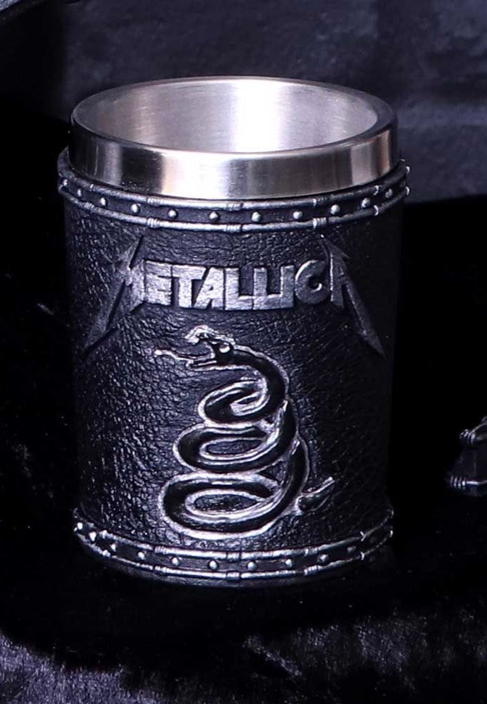 Metallica The Black Album bicchierino shot multicolore thrash metal