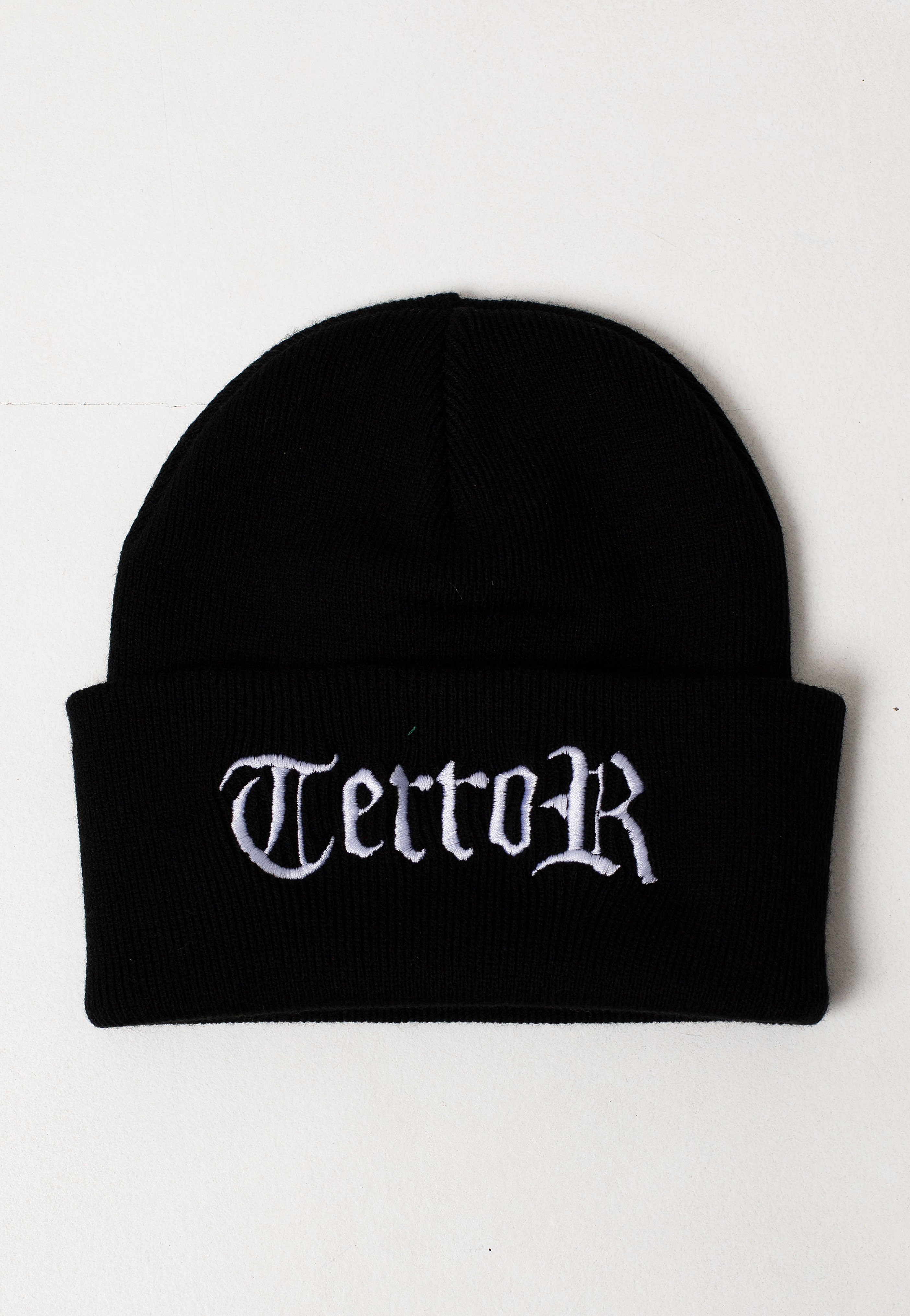 Terror Old Logo Beanie berretto nero onesize