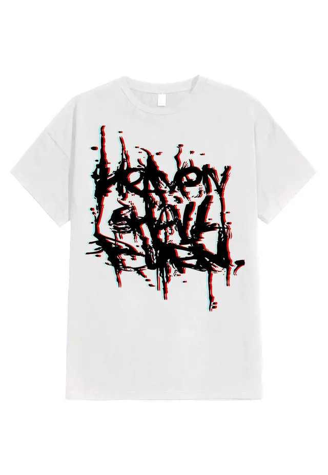 Heaven Shall Burn 3D Logo maglietta bianca manica corta