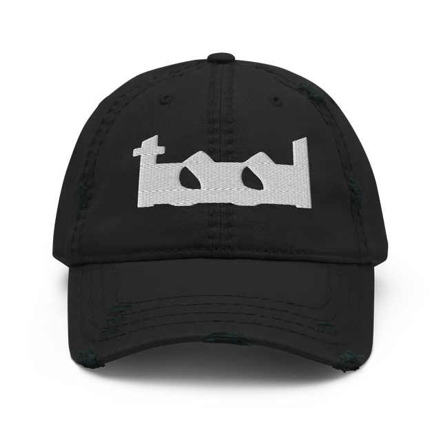 Tool Lateralus Cappello dad hat nero cotone distressed