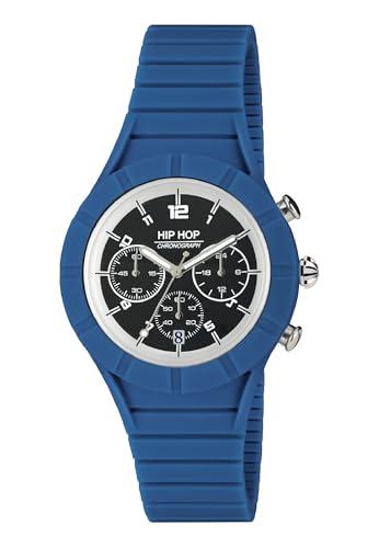 Hip Hop Master HWU0807 orologio uomo cronografo silicone
