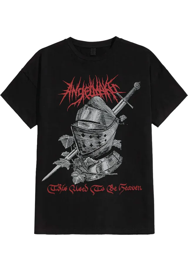 Angelmaker Knight Helmet T-Shirt nera deathcore