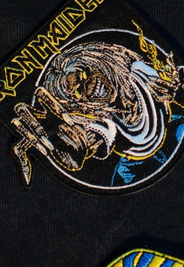 Iron Maiden Set Of 3 patch toppa multicolore poliestere
