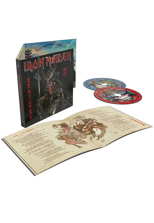 Iron Maiden Senjutsu doppio CD digipak heavy metal