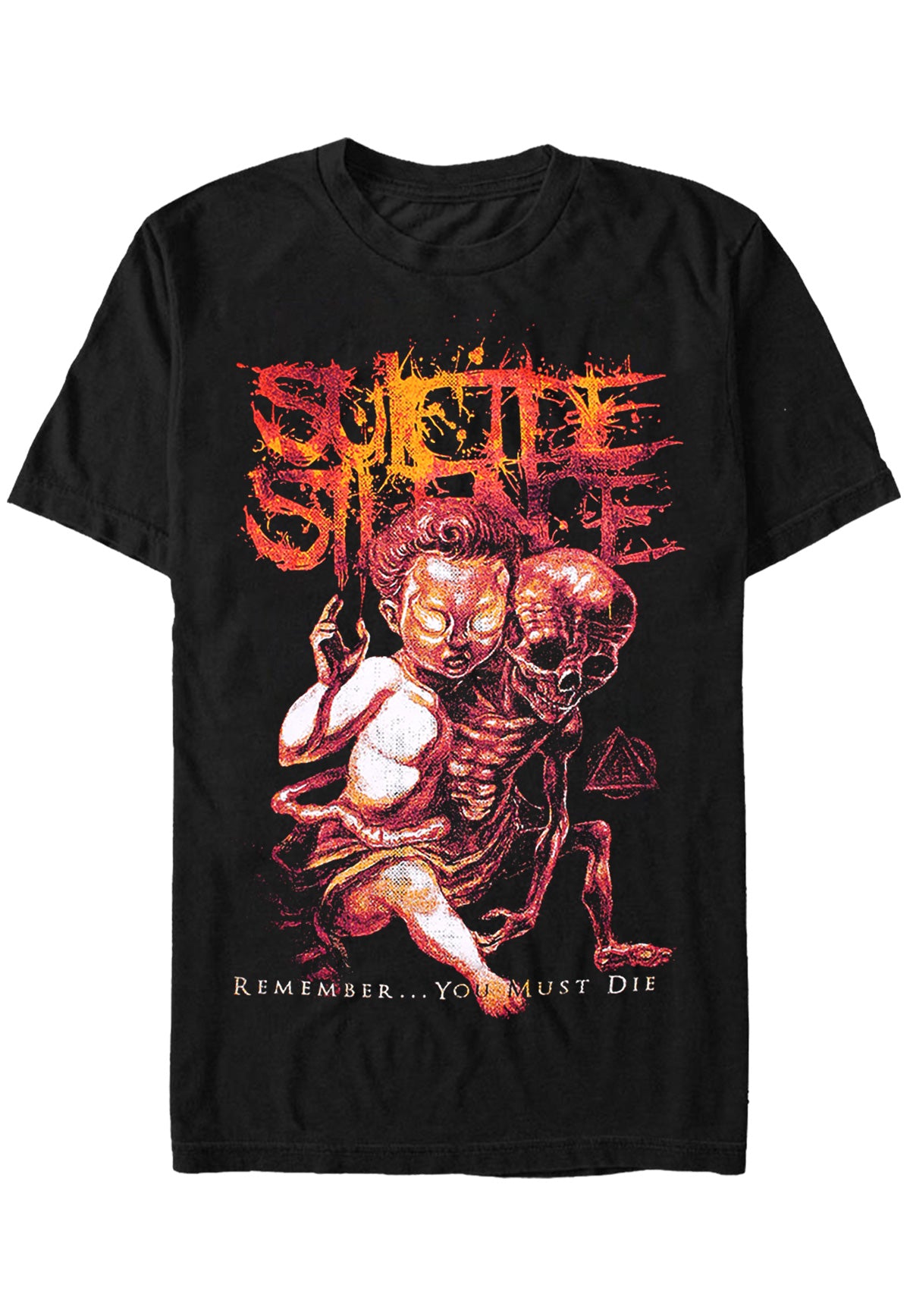 Suicide Silence Remember You Must Die T-Shirt Nera Uomo L