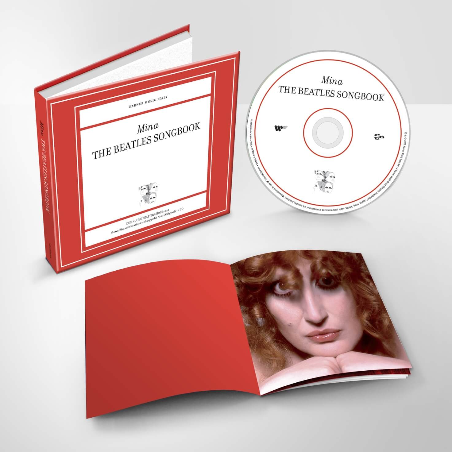 Mina The Beatles Songbook CD disco tributo Beatles