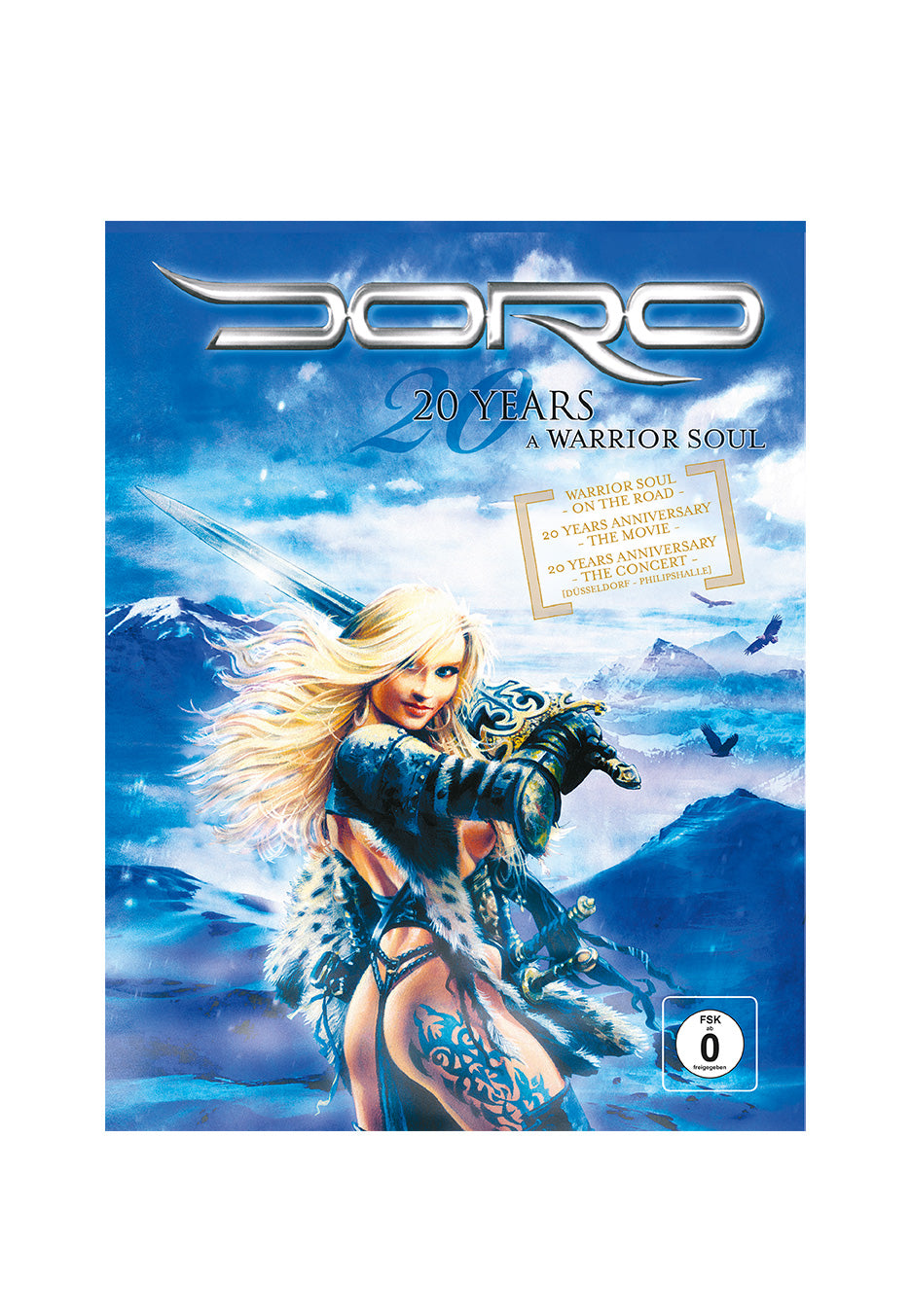 Doro 20 Years A Warrior Soul 2 DVD + CD Heavy Metal