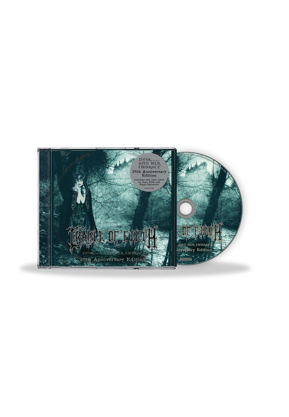 Cradle Of Filth Dusk And Her Embrace CD 30° anniversario