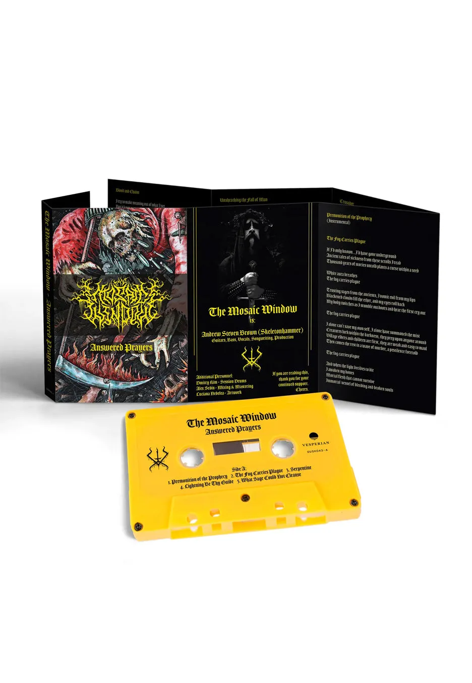 The Mosaic Window Answered Prayers CD MC black metal