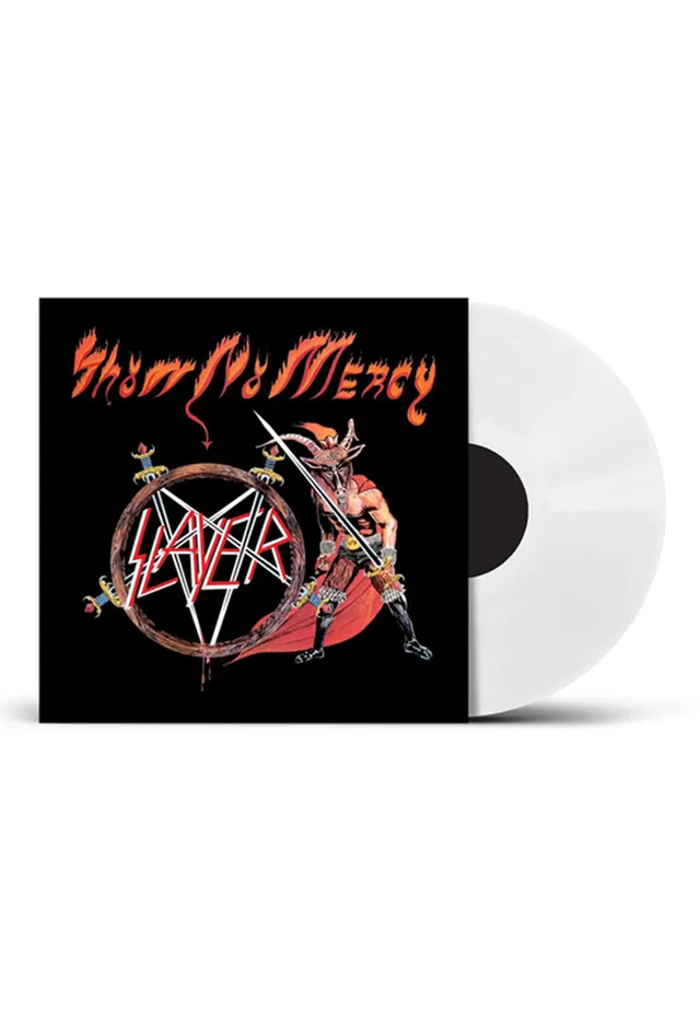 Slayer Show No Mercy vinile bianco thrash metal
