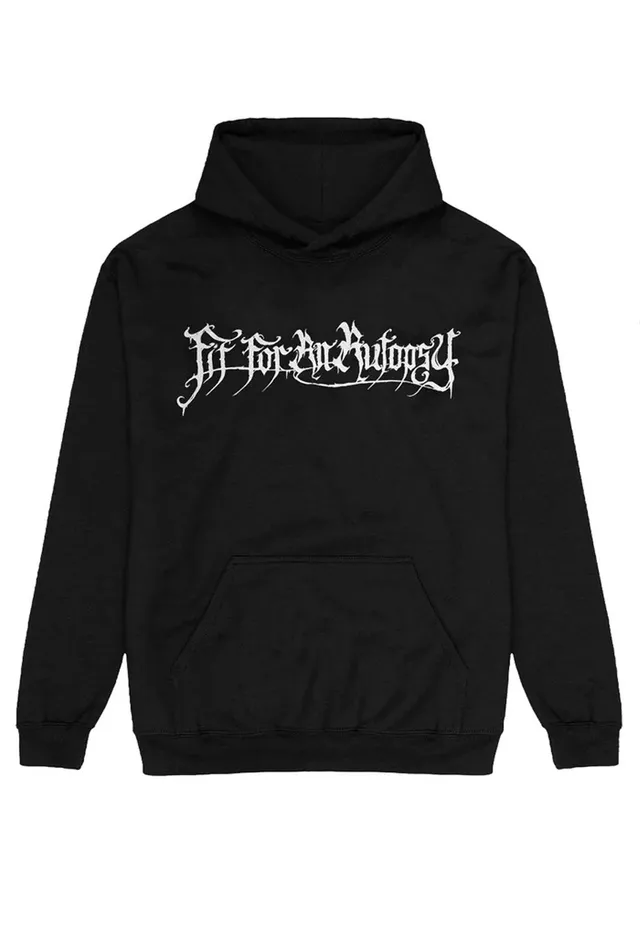 Fit For An Autopsy Death Will Find You felpa con cappuccio nera L