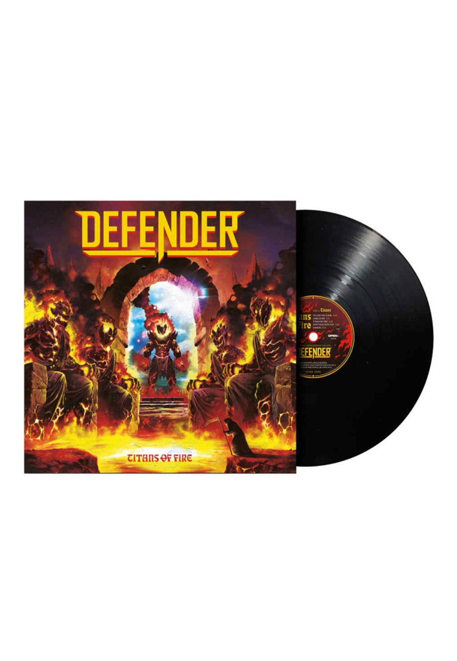 Defender Titans Of Fire Vinile LP Heavy Metal