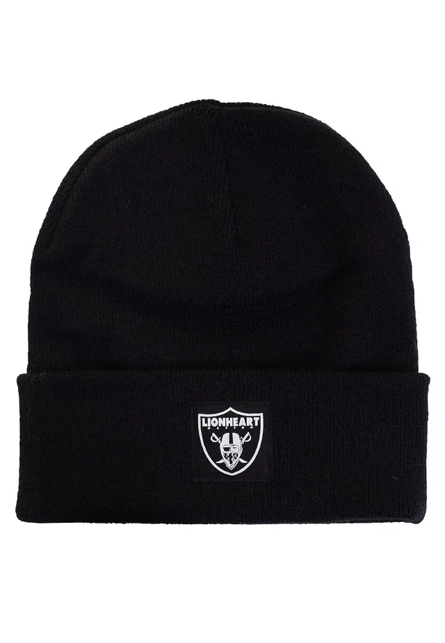 Lionheart Nation Black Beanie berretto nero lungo