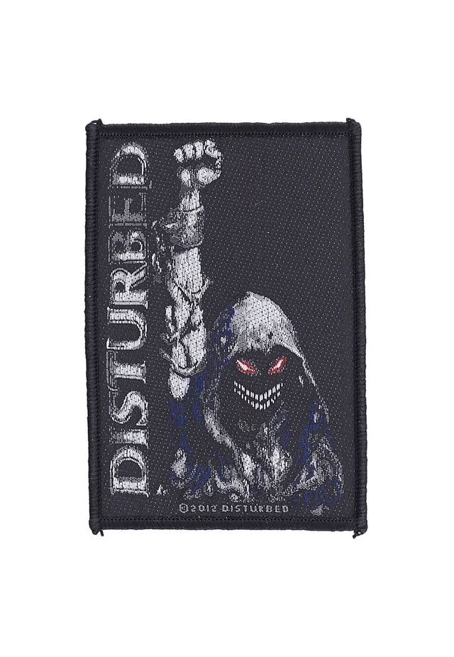 Disturbed Eyes patch nera onesize nu metal