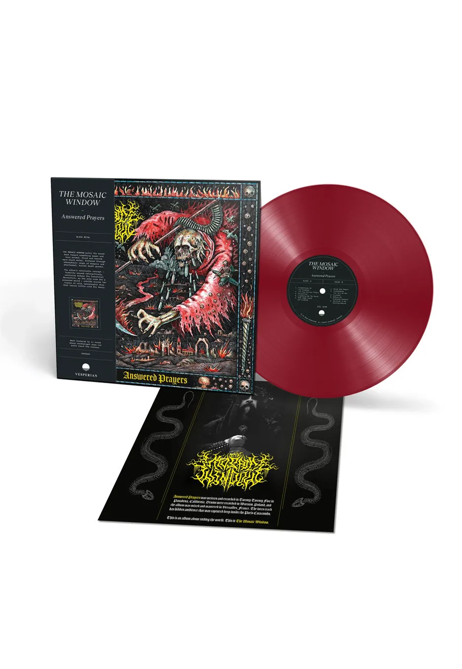 The Mosaic Window Answered Prayers vinile Old Blood black
