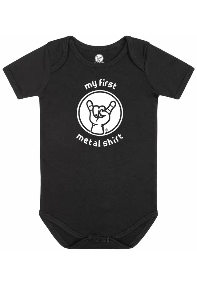 Metal Kids My First Metal Shirt body neonato nero