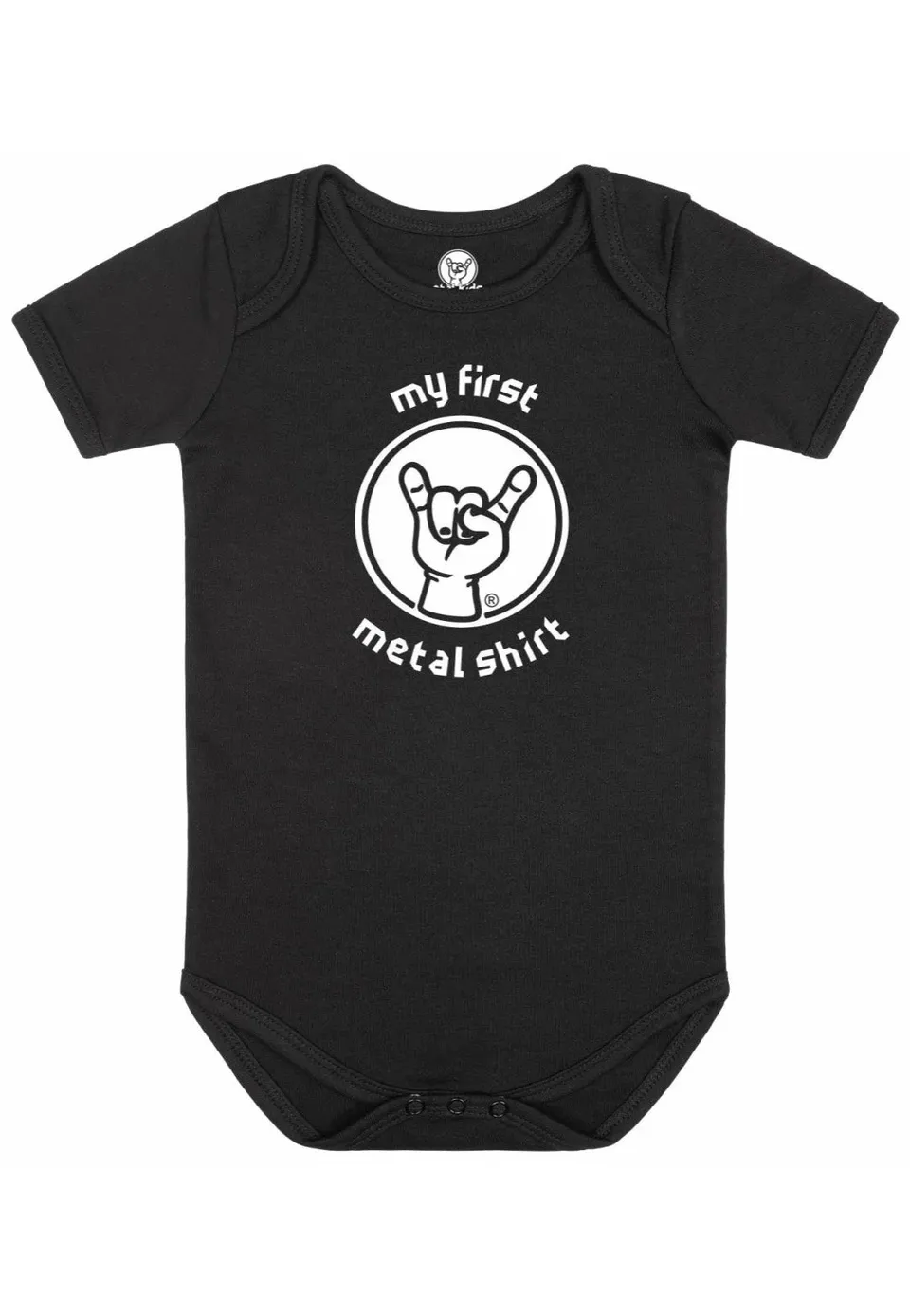 Metal Kids My First Metal Shirt body neonato nero