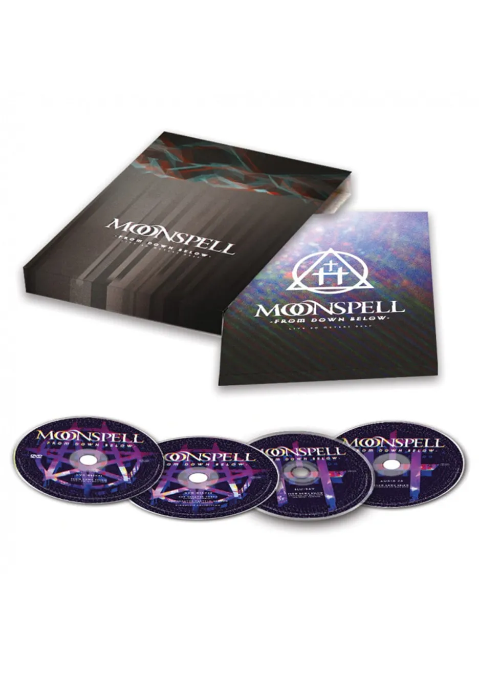Moonspell From Down Below CD + DVD + Blu-ray live gothic