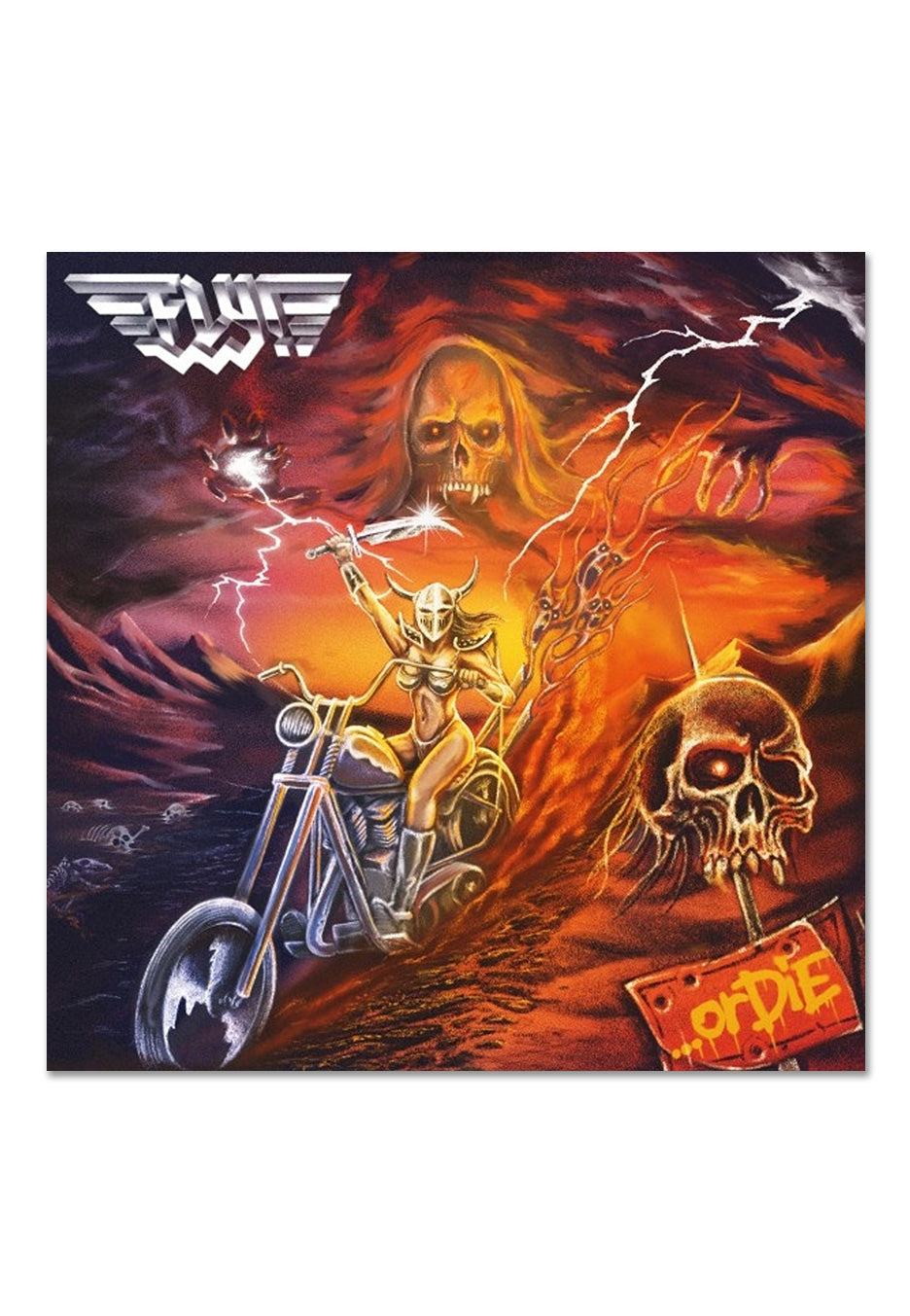 Fly! Or Die! vinile LP heavy metal hard rock