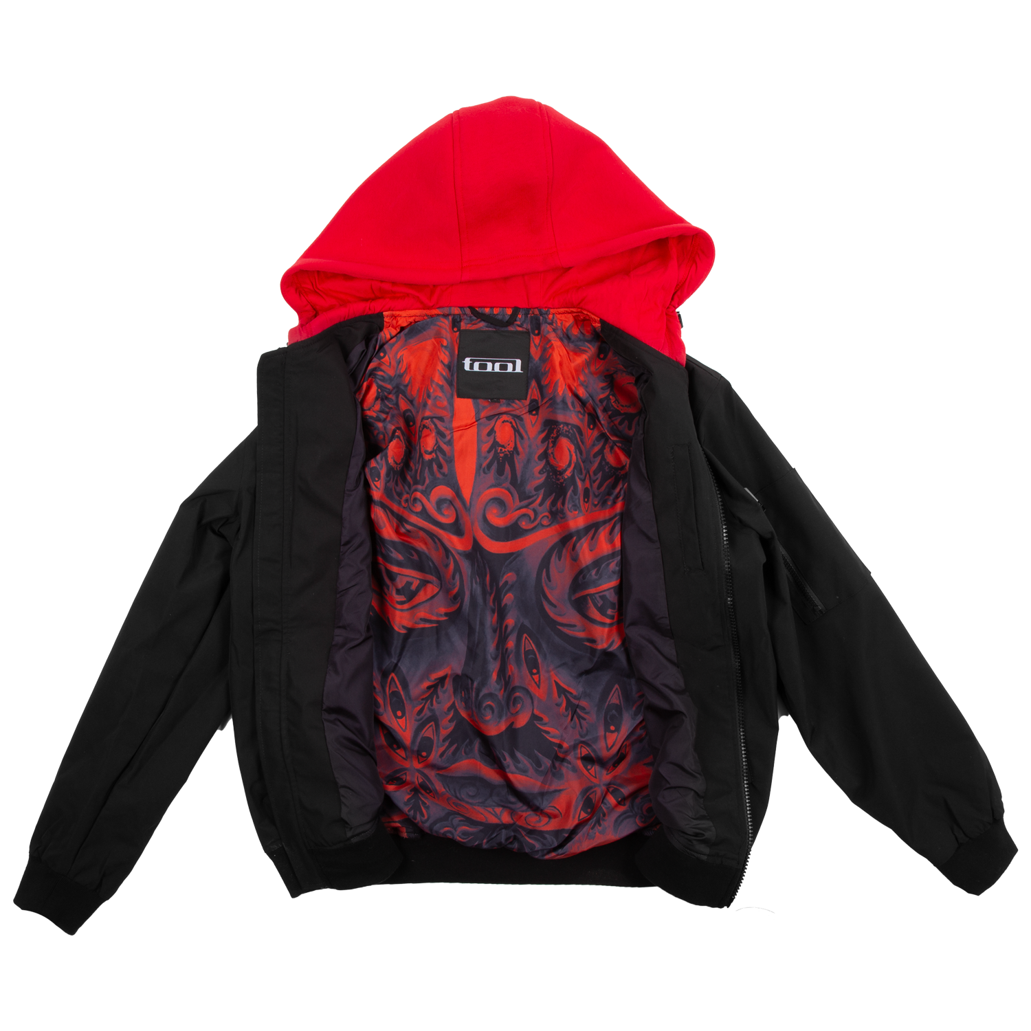 Tool Army 10,000 Days Giacca bomber rossa taglia L